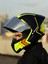 Rapıd 2 Race Extra Mat Neon Sarı-Navy Mavi Kask 2