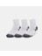 Unisex UA Performance Cotton 3’lü Paket Quarter Çorap 1379528-100 3