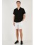 Belden Bağlamalı Cepli Slim Fit Short Erkek Short CF24S657850 1