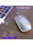 Kablosuz Bluetooth Sessiz LED Mause Şarj Edilebilir 2.4g Ergonomik Mini Fare USB Optik Pc Dizüstü 3