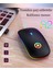 Kablosuz Bluetooth Sessiz LED Mause Şarj Edilebilir 2.4g Ergonomik Mini Fare USB Optik Pc Dizüstü 4