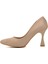 289236 Bej Süet Kadın Stiletto 2