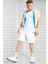 Tech Fleece Mens Shorts White Erkek Beyaz Şort 3