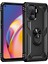 Oppo Reno 5 Lite Kılıf Sofya Yüzüklü Silikon Kapak - Siyah 300099 1