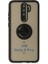 Xiaomi Redmi Note 8 Pro Kılıf Montreal Yüzüklü Silikon Kapak - Siyah 300099 1