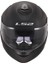 Strobe 2 Çene Açılır Mat Siyah Kask 4