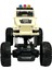 Uzaktan Kumandalı Sarjlı Amortisörlü Full Fonksiyon 1:18 Ölçek 4x4 Polis Jeep Crazy Truck 3