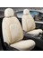 Nissan Skystar Uyumlu Yarı Deri Oto Koltuk Kılıfı Ön Arka Set Chester Serisi Bej Fs 1