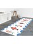 Dijital Baskı Yıkanabilir Kaymaz Taban Mutfak Halısı LNA2014 1