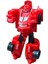 Super Warrior Mini Plastik Gövdeli Dönüşebilen Robot Araba 7.5cm 5