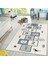 Dijital Baskı Yıkanabilir Kaymaz Taban Çocuk Halısı LNA4024 1