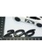 Peugeot 206 Bagaj 3m 3D Parlak Siyah Abs Logo Amblem 3