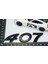 Peugeot 407 Bagaj 3m 3D Parlak Siyah Abs Logo Amblem 4