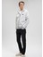 Black Kapüşonlu Fermuarlı Gri Sweatshirt 0S10134-70075 2