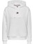 Kapüşon Yaka Düz Beyaz Kadın Sweatshırt Tjw Bxy Badge Hoodıe 1
