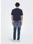 Normal Bel Dar Koyu Mavi Erkek Denim Pantolon Onsloom Slım One Mbd 6466 Azg Dnm V 3
