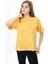 Hardal Smile Baskılı Bisiklet Yaka Kız Çocuk T-Shirt 17767 1