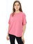 Pembe Kısa Kollu Basic Kız Çocuk T-Shirt 17769 1