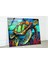Lekeli Deniz Kaplumbağası Temperli Cam Duvar Tablosu 1