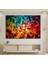 Renkli Lekeli Cam Duvar Tablosu 1