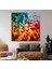 Renkli Lekeli Cam Duvar Tablosu 3