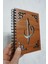 Elif Vav Ahşap Defter Ajanda A5 Spiralli Okul Defteri Notebook 4