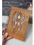 Rüya Kapanı Desenli Ahşap Defter Ajanda A5 Notebook Çizgisiz Defter A5 Notebook 2