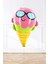 Gözlüklü Dondurma Balon , Dondurma Folyo Balon 65CM 1