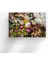 Renkli Güller Cam Duvar Tablosu 4