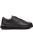 Jukov 102 22095 Siyah-Siyah Deri Erkek Sneaker 2