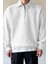 Ghassy Co. Erkek Polo Yaka Oversize Yarım Fermuarlı Sweatshirt 2