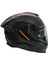Y.100R React Mat Siyah-Turuncu Kask 4