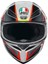 K1 S Blipper Grey Red Kapalı Kask 1