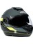 ZS-3050 Be7 Grey Fluo Yellow Çene Açılır Kask 1