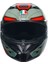 Agv K3 Decept Matt Black Green Red Kapalı Kask 3