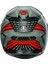 Agv K3 Decept Matt Black Green Red Kapalı Kask 4