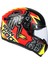 KASK/ZS-811A Matt Red AL31 Fluo Ylw 1