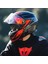 K3 Compound Black Red Kapalı Kask 3