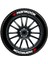 Lastik Yazısı / Araba Lastik Yazısı / Tire Text Hankook 8 Li Set + Yapıştırıcı+Zımpara 2