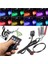 12 LED Ayak Altı LED 4parçalı Uzaktan Kumanda Kontrollü 48LED Atmosfer Işık Ledi 5