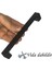 4 Adet Bihter Desenli Kulp 128 mm Siyah Mutfak Kulpu Çekmece Dolap Kapak Kulbu Metal Mobilya Dolabı 3