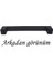 4 Adet Bihter Desenli Kulp 128 mm Siyah Mutfak Kulpu Çekmece Dolap Kapak Kulbu Metal Mobilya Dolabı 4