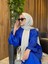 ELB003 Biye Kemerli Saten Elbise 5