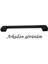 12 Adet Oval Marmara Kulp 160 mm Siyah Mutfak Kulpu Çekmece Dolap Kapak Kulbu Metal Mobilya Dolabı 4