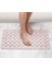 Main Shop Vantuzlu Banyo ve Duşa Kabin Dikdörtgen, Küvet Içi Kaydırmaz Vantuzlu Banyo Paspası Pembe 36x66 cm 3