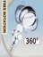 Yüksek Basınçlı Turbo Rainbow Spiral Pervaneli Duş Başlığı El Duşu - 408SP 2
