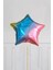 Gökkuşağı Renkleri Yıldız Balon 18INÇ 45CM 1