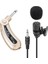 Magicvoice 5 Metre Kablolu Condenser Yaka Mikrofonu Mikrofon 3.5 mm Condenser 6.3 mm Jack Girişli Soketli Mandallı 4