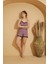 Ip Askılı Şortlu Dantel Detaylı Kaşkorse Pijama TAKIMI-5530-3 1