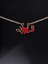 Antik Gümüş Kaplama Heart Gotik War Waper Unisex Zincirli Kolye 1